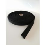 Guma hladká 2 cm černá – Hledejceny.cz