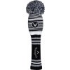 Golfový headcover Callaway headcover Pom Pom driver černo bílý