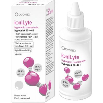 OVONEX IoniLyte hypotonický iontový nápoj 100 ml – Sleviste.cz