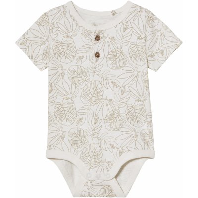 Lupilu Chlapecké body s BIO bavlnou malé listy bílá – Zboží Dáma