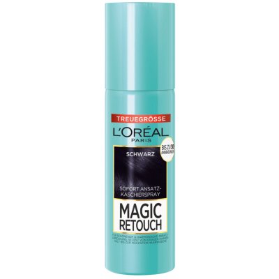 L´Oréal Magic Retouch vlasový korektor šedin a odrostů Černý 90 ml