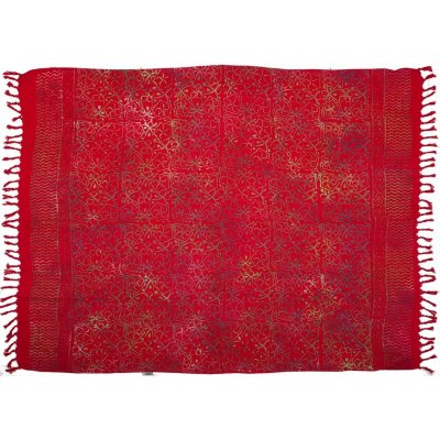 Sarong BO Batik Lotos červená – Zboží Mobilmania