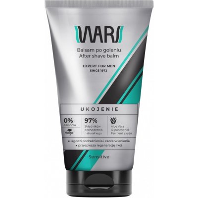 WARS, Expert For Men zklidňující balzám po holení Sensitive 125 ml – Zboží Dáma