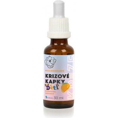 Bachovy esence krizové kapky pro děti mango 30 ml – Hledejceny.cz