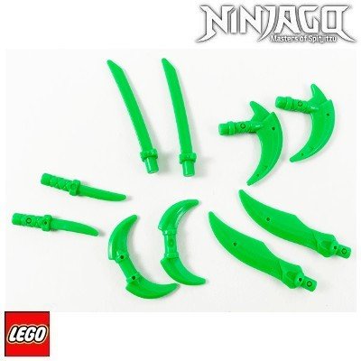 LEGO® 37341 SADA Zbraní NINJAGO Světle-Zelená