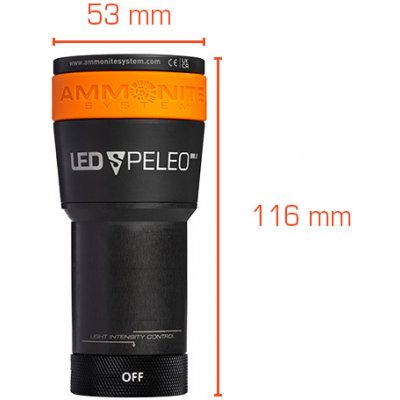 AMMONITE LED SPELEO MARK II. + ACCU TYPE 10 - SET – Zboží Mobilmania
