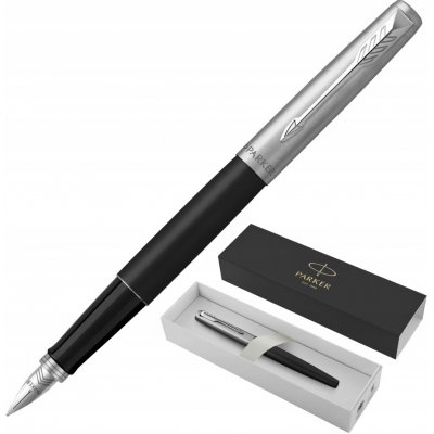 Parker Jotter Bond Street Black CT plnicí pero hrot M 1502/1130947 – Zboží Živě
