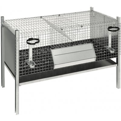 Bravson Klec pro králíky s přepážkou na odstav CF181.30C 102 x 53 x 70 cm – Zbozi.Blesk.cz