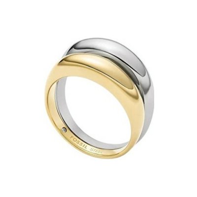 Fossil dámský bicolor prsten Ellis JF04876998 – Zboží Dáma