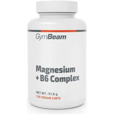 GymBeam Magnesium + B6 Complex 120 kapslí – Hledejceny.cz