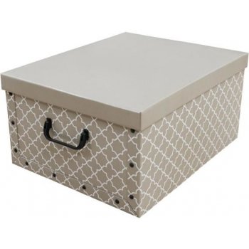 Compactor Skládací úložná krabice karton box Madison 50 x 40 x v.25 cm od  231 Kč - Heureka.cz