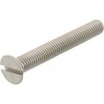 Šroub zápustná hlava s drážkou ISO2009 M2x8, nerez A4 (1000 ks) – Hledejceny.cz