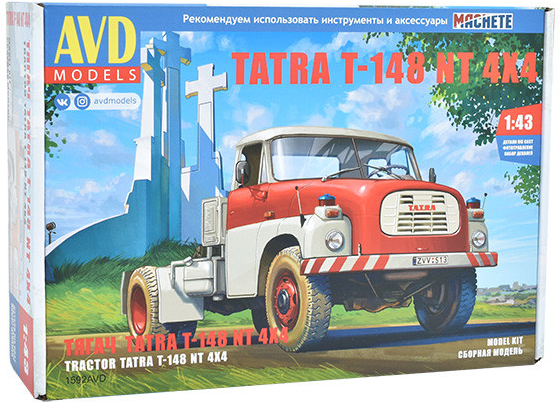 AVD Stavebnice Tatra 148 NT 4x4 Tahač 1:43