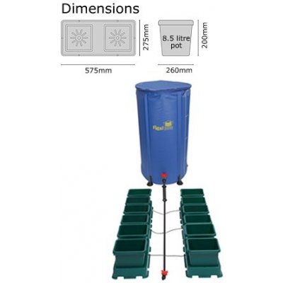 AutoPot Easy2Grow Kit 12, 100l flexitank – Zboží Mobilmania