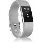 BStrap Silicone Diamond Small řemínek na Fitbit Charge 2, gray SFI002C22 – Hledejceny.cz