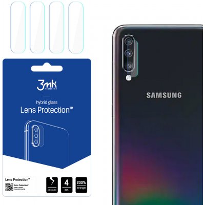 4x Sklo na kameru 3mk pro Samsung Galaxy A70/Galaxy A70s KP20917 – Zboží Mobilmania