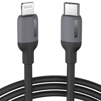 UGREEN US387 USB-C to Lightning Cable, 1m (black) – Zboží Živě UGREEN US387 USB-C to Lightning Cable, 1m (black) – Zboží Živě