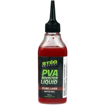 Stég PVA Booster Liquid Pure Liver játra 150 ml – Zboží Dáma