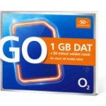 O2 SIM karta GO 1GB - Kredit 50Kč – Zboží Mobilmania