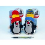 Krtek s kulichem modro žlutým 15 cm – Zboží Mobilmania