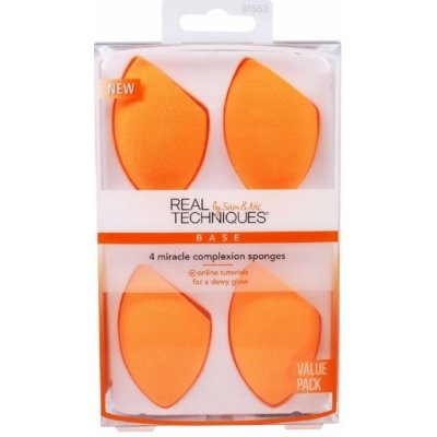 Real Techniques Miracle Complexion Sponge set 4 houbiček na make-up 4 ks – Zboží Dáma