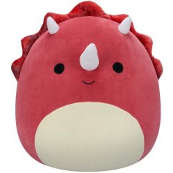 Squishmallows Červený triceratops Tristan 50 cm