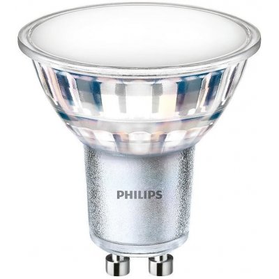 Philips LED žárovka LED GU10 5W = 50W 550lm 4000K Neutrální bílá 120° – Hledejceny.cz