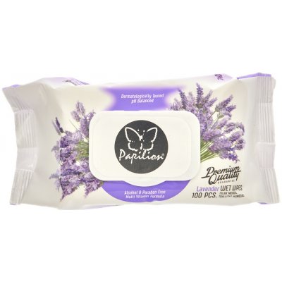 Papilion vlhčené ubrousky Lavender 100 ks – Hledejceny.cz