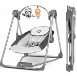 Lionelo Dětské houpací křesílko Otto Cozy Grey 144271 – Sleviste.cz