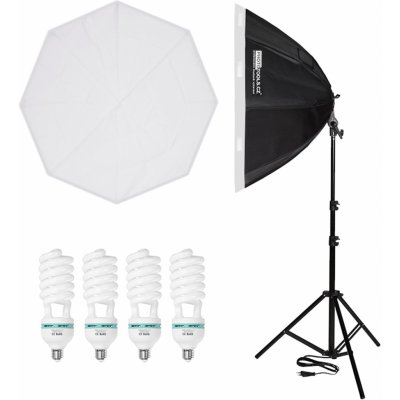 Daylight GD trvalé světlo 4x70 W, 5500K, softbox 90 cm – Sleviste.cz