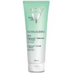 Přípravek pro čistění pleti s nedokonalostmi 3 v 1 Normaderm Tri-Activ Cleanser Vichy - 125 ml – Hledejceny.cz