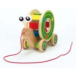 Hape tahací šnek s vhazovacím válcem – Hledejceny.cz