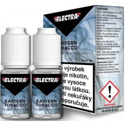 Ecoliquid Electra 2Pack Eastern Tobacco 2 x 10 ml 3 mg