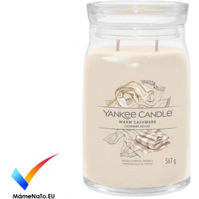 Yankee Candle Signature Warm Cashmere 567g – Hledejceny.cz