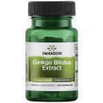 Swanson Ginkgo Biloba Extract 60 mg 60 kapslí – Hledejceny.cz