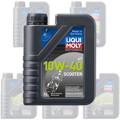 Liqui Moly 1618 RACING SCOOTER 4T 10W-40 6 l – Zbozi.Blesk.cz