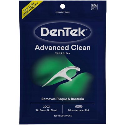 DenTek Triple Clean Advanced Clean 150 ks – Zboží Mobilmania