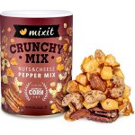 MIXIT Crunchy mix sýr, crunchy corn a oříšky s barevným pepřem 300 g – Sleviste.cz