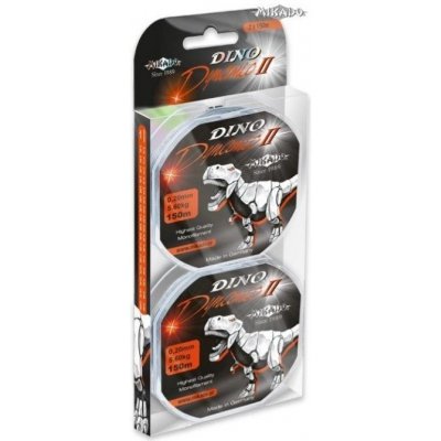 Mikado Dino Dynamic II 150 m 0,12 mm – Zboží Mobilmania