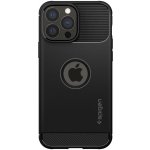 Pouzdro Spigen Rugged Armor Matte iPhone 13 Pro Max černé – Sleviste.cz