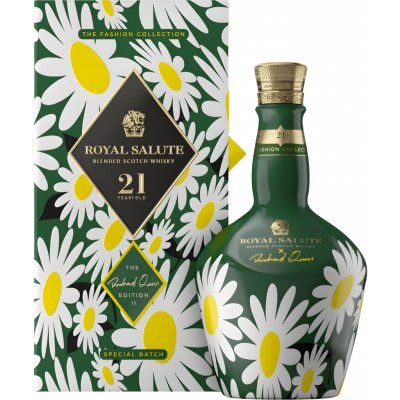 Royal Salute 21y Richard Quinn Daisy Edition 40% 0,7 l (kazeta) – Hledejceny.cz