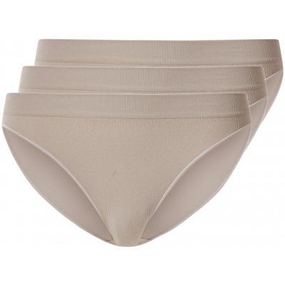 esmara Dámské bezešvé kalhotky 3 kusy béžová – Hledejceny.cz