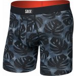 Saxx Multi-Sport Mesh Boxer Brief Fly šedá/černá – Zboží Dáma