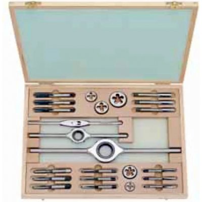 Bučovice Tools 345 100 Souprava závitořezných nástrojů UNC 1, HSS (UNC 1/4-20 - 1/2-13) – Hledejceny.cz