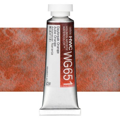 Holbein Granulating akvarelová barva 15 ml Daybreak Orange – Hledejceny.cz