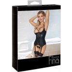 Suspender shirt and thongAbierta Fina – Zboží Dáma