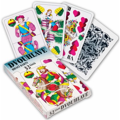 Mariáš dvouhlavý papírová krabička 10052 – Zboží Mobilmania