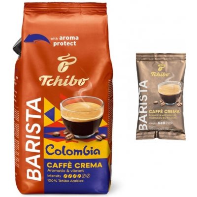 Tchibo Barista Colombia Caffé Crema zrnková 1 kg – Hledejceny.cz