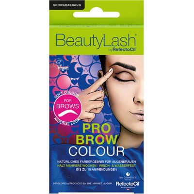 Refectocil Pro Brow Colour Sada pro barvení obočí Dark Brown 7 ml – Hledejceny.cz