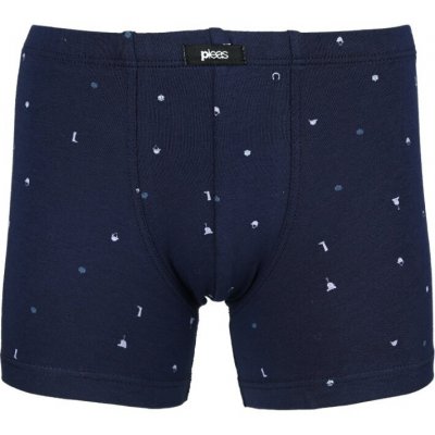 Pleas chlapecké boxerky s potiskem 184197 modrá – Zboží Dáma